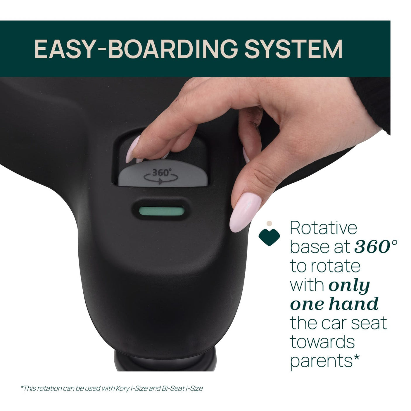 Chicco Jucării Baza Auto Chicco Isofix I-Size 87054-8_NA | Rotativa 360, Compatibila Kory, 0 Luni+