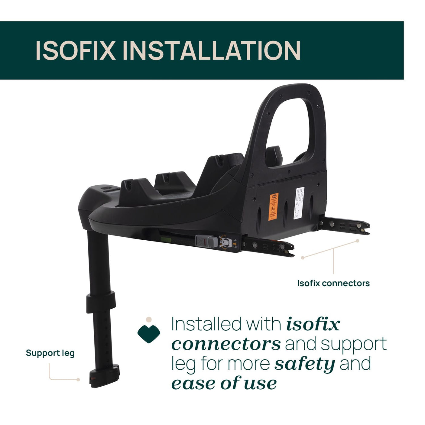 Chicco Jucării Baza Auto Chicco Isofix I-Size 87054-8_NA | Rotativa 360, Compatibila Kory, 0 Luni+