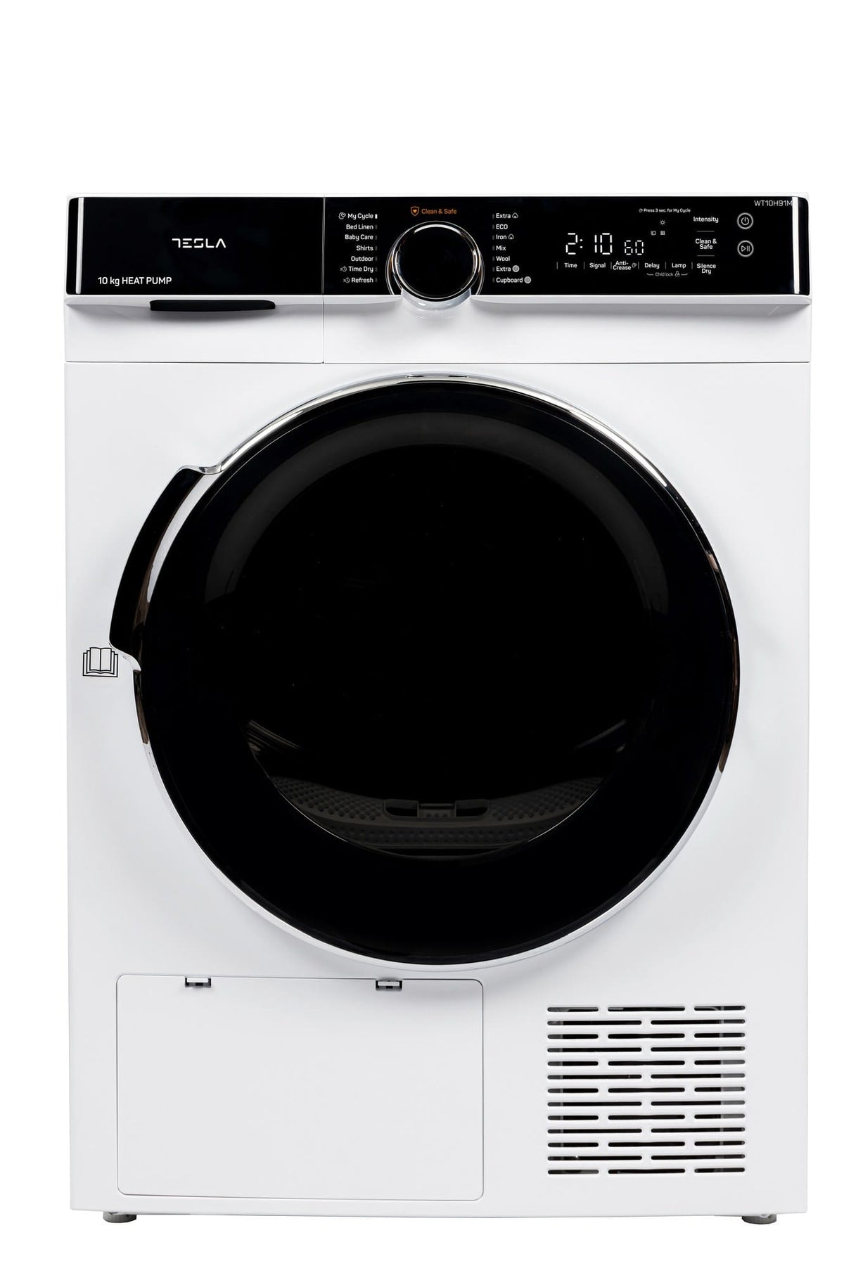 Tesla WG Uscator de rufe Uscator rufe Tesla WT10H91M | 10kg, pompa caldura, Clasa C, Inverter, 59.5x64x88.5cm