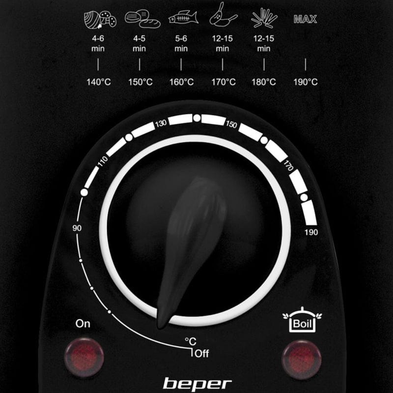 Beper Air Fryer Air Fryer Beper BP101100 | 950W, 1L, Inox