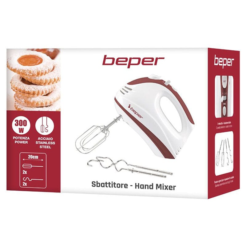 Beper Mixer Mixer Beper BP102101 | 300W, 20cm, Inox