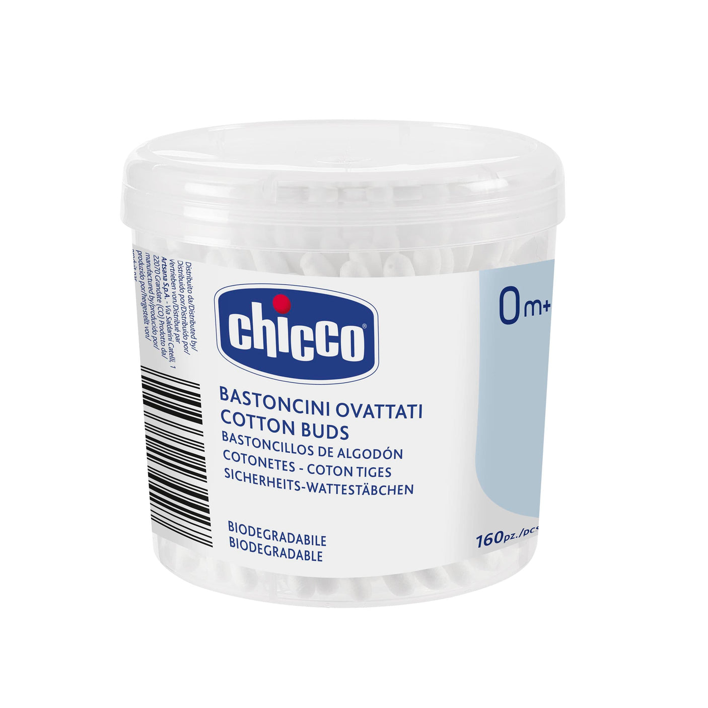 Chicco Îngrijire bebe Betisoare Igiena Chicco 10442-7 | 160 Bucati, 0 Luni+