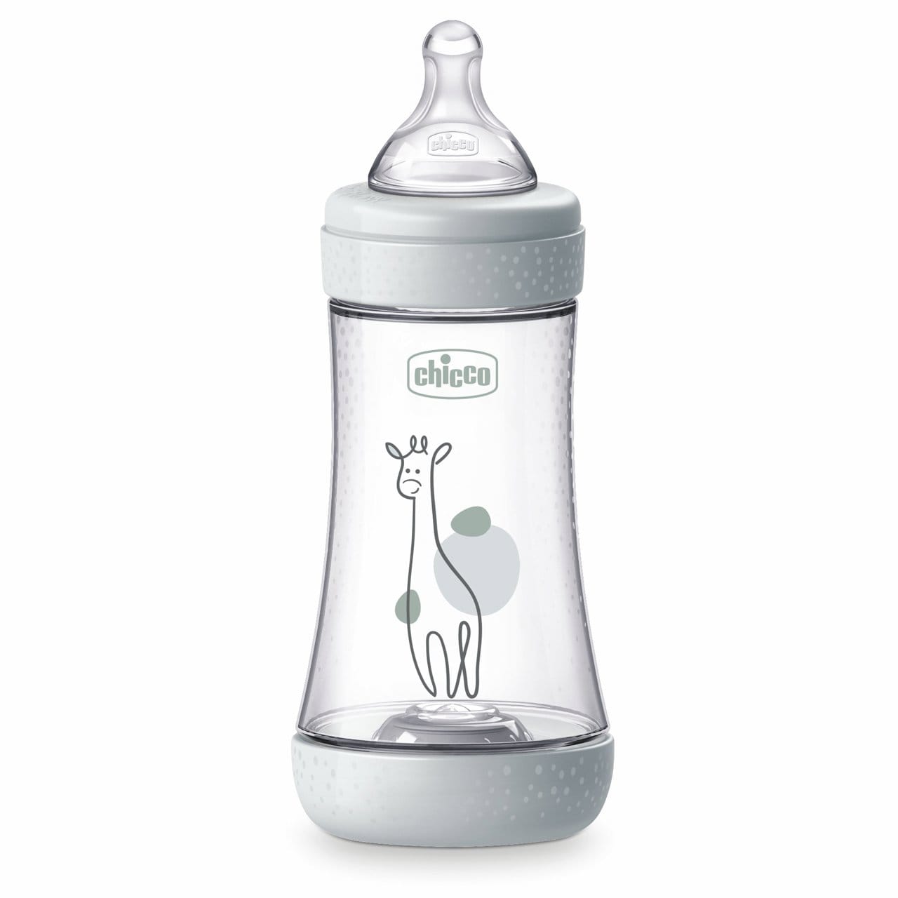 Chicco Alimentație bebe Biberon Chicco Perfect5 2022332-7 | 240ml, Silicon, Anti-Colici, Flux Mediu, 2luni+