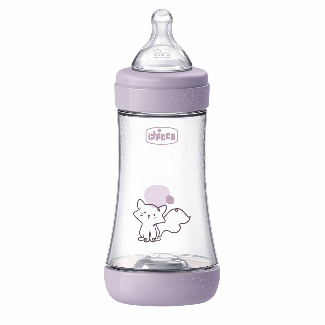 Chicco Alimentație bebe Biberon Chicco Perfect5 2022312-7 | 240ml, Silicon, Anti-colici, Flux Mediu, 2luni+