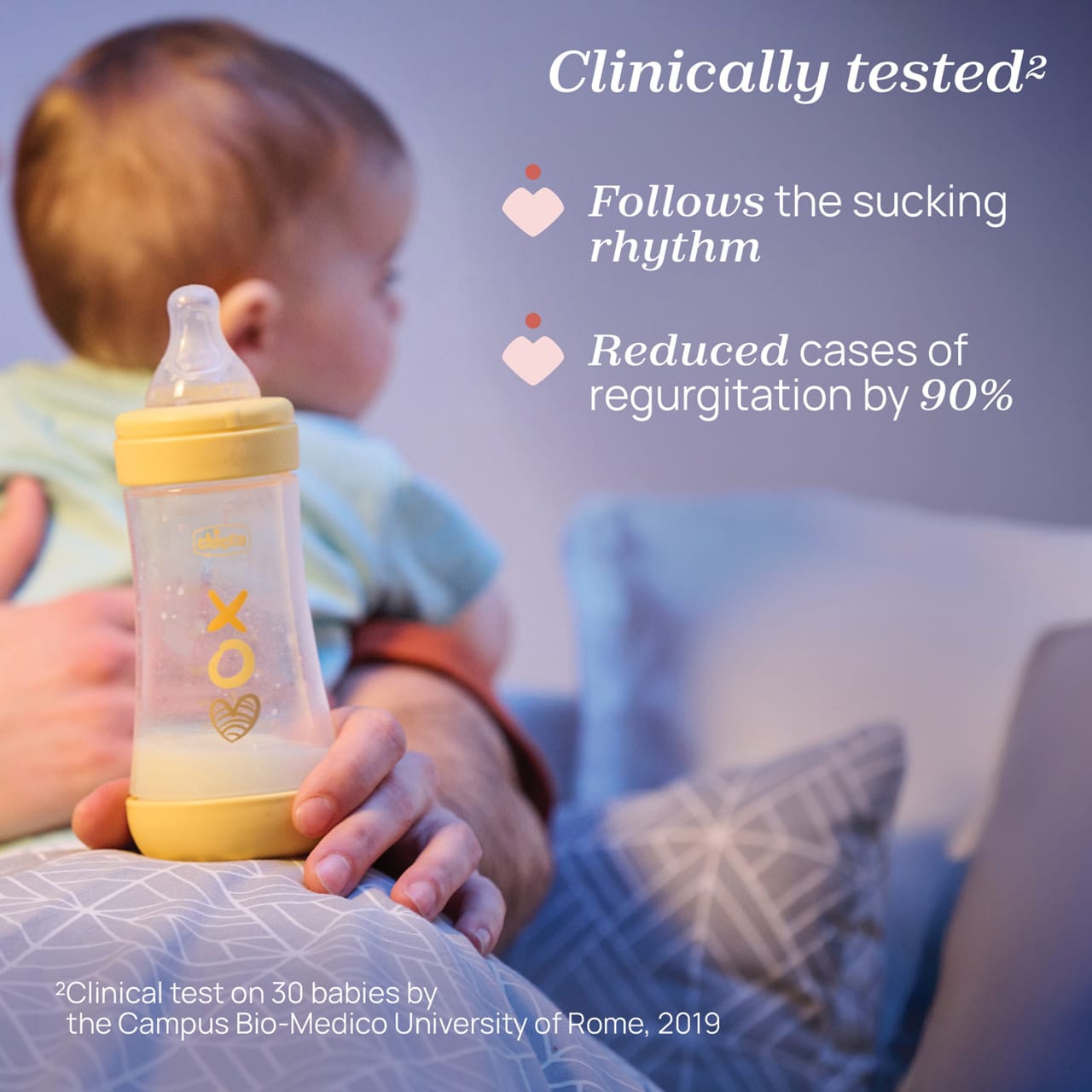 Chicco Alimentație bebe Biberon Chicco Perfect5 2023532-7 | 300ml, Silicon, Anti-colici, Flux Rapid, 4luni+