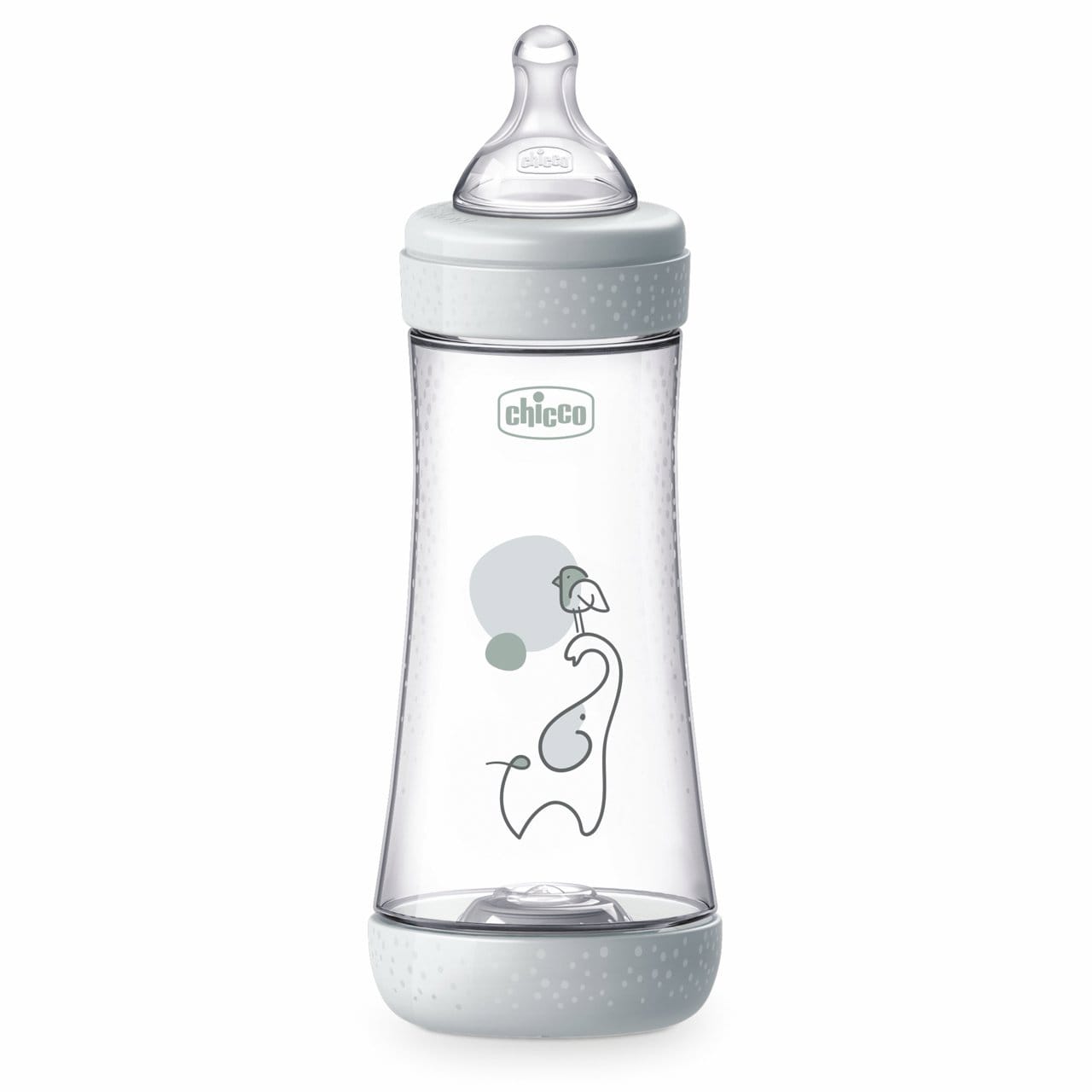 Chicco Alimentație bebe Biberon Chicco Perfect5 2023532-7 | 300ml, Silicon, Anti-colici, Flux Rapid, 4luni+
