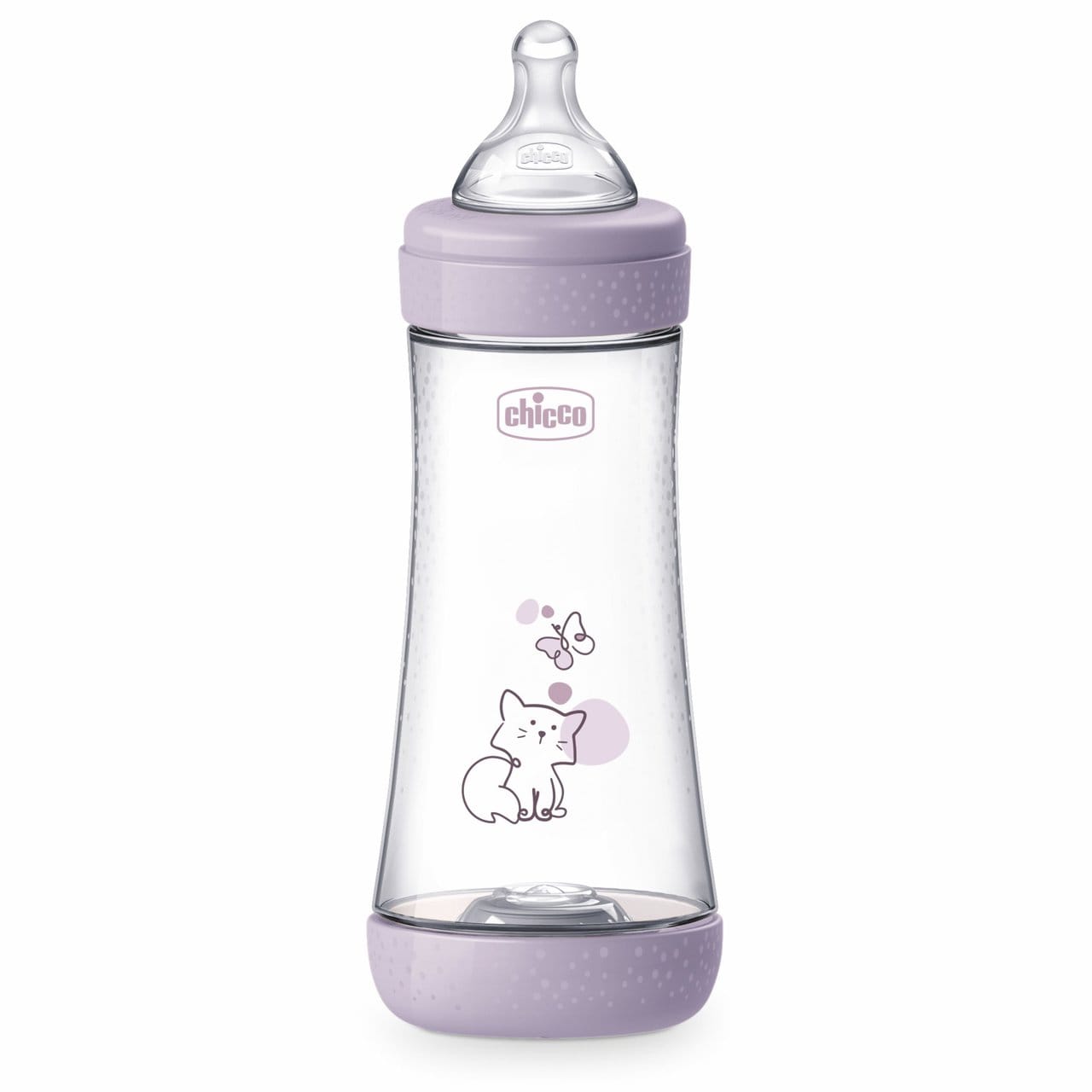 Chicco Alimentație bebe Biberon Chicco Perfect5 2023512-7 | 300ml, Silicon, Anti-colici, Flux Rapid, 4luni+