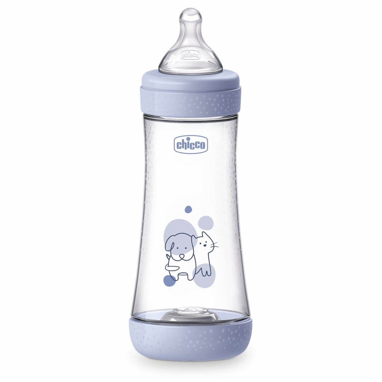 Chicco Alimentație bebe Biberon Chicco Perfect5 2023522-7 | 300ml, Silicon, Anti-colici, Flux Rapid, Baiat