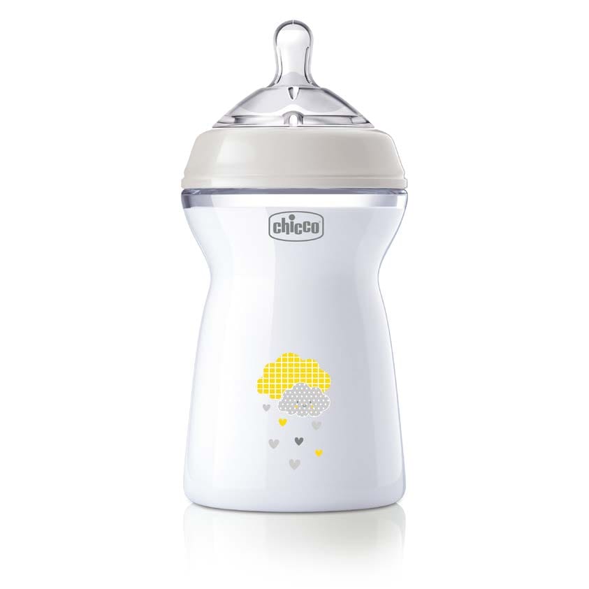 Chicco Alimentație bebe Biberon Chicco Natural Feeling 8133530-7 | 330ml, Tetina Silicon, Flux Rapid, 6luni+