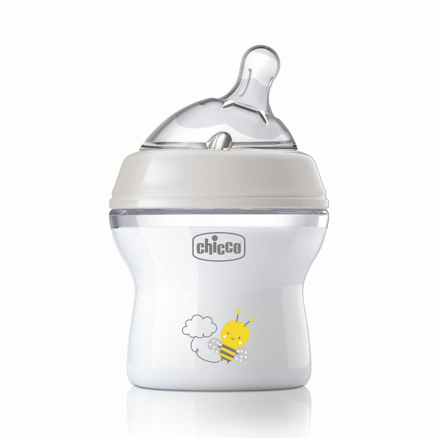 Chicco Alimentație bebe Biberon Chicco Natural Feeling 8131130-7 | 150ml, Tetina S, 0luni+, 0%BPA