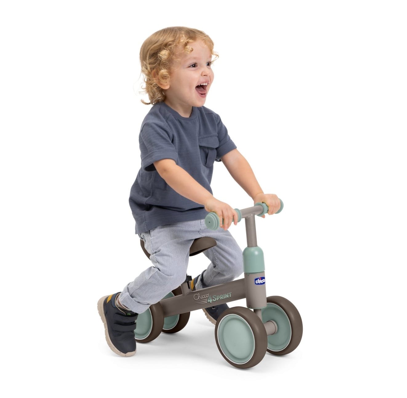Chicco Îngrijire bebe Bicicleta Copii Chicco Ride On 1224900-1 | 4 Roti, Echilibru, Grej, 12 Luni+
