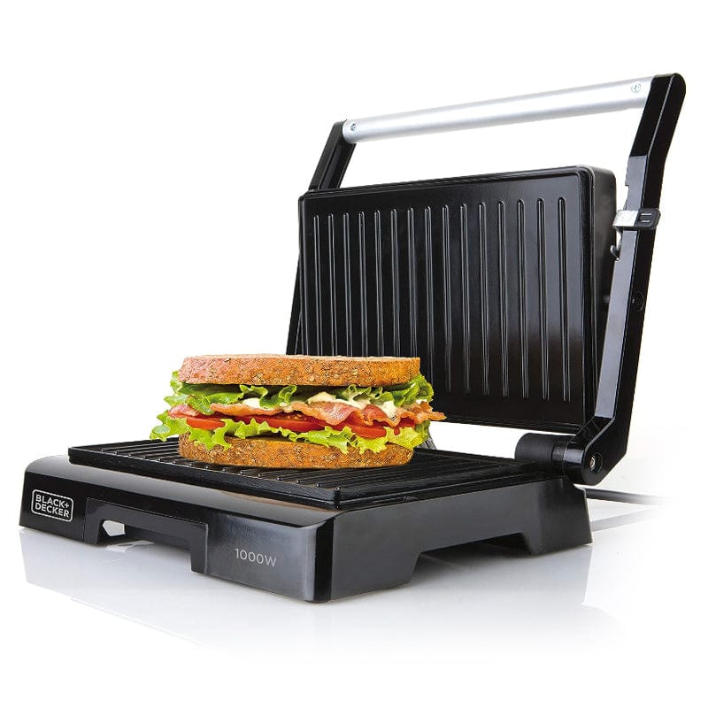 Black&Decker Gratar electric Gratar Electric Black&Decker BD-BXGR1000E | 1000W, 23x14.5cm, Negru