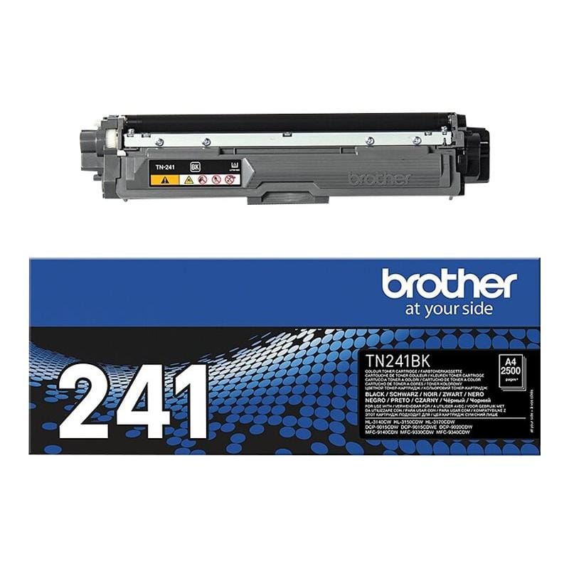 BROTHER Toner original Brother TN-241BK (TN241) Negru, 2.500 pagini, pentru imprimante Brother