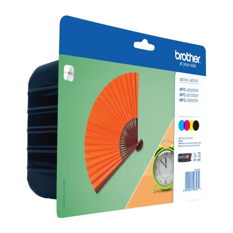 BROTHER Brother Ink LC 129XL Rainbow-Pack RainbowPack (LC129XLVALBPDR)