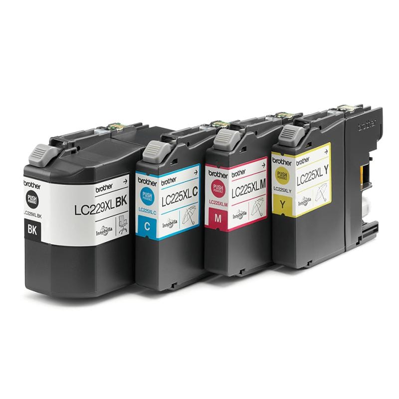 BROTHER Pachet cartușe cerneală originale Brother LC-229XLVALBP (LC229XL) Black + Color, randament XL