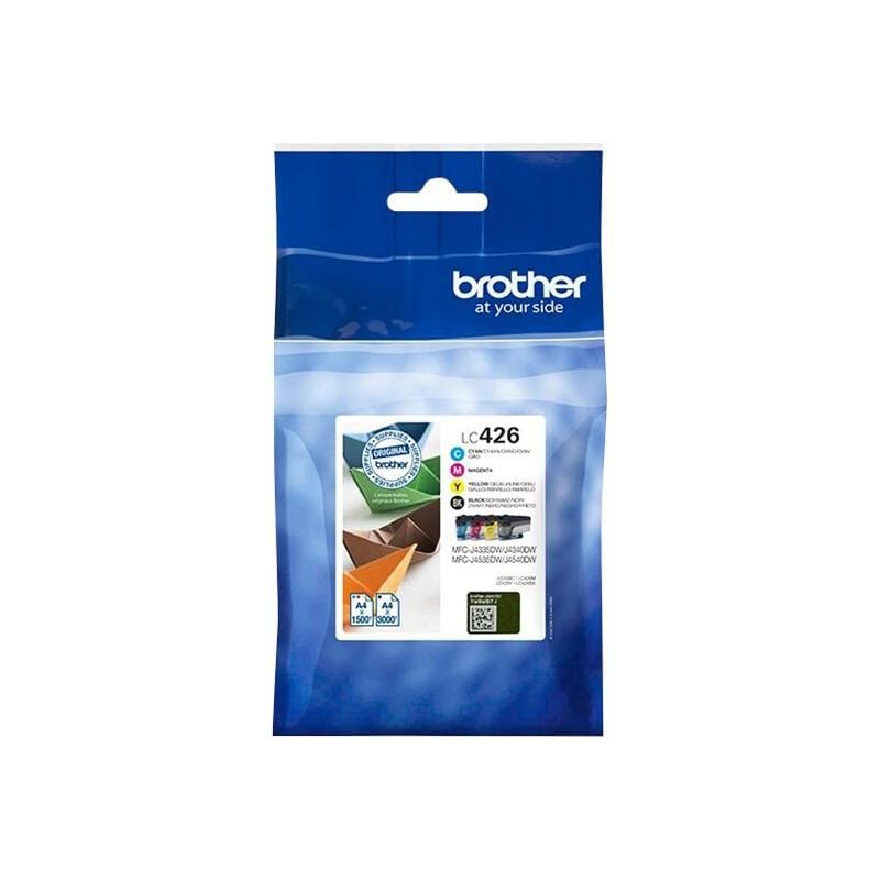 Brother Imprimanta Cartuse Cerneala Brother LC426VAL | CMYK, Original, 4 bucati