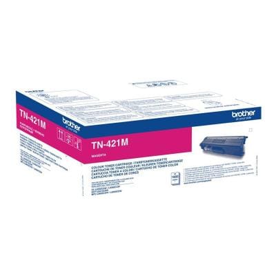 BROTHER Toner Original Brother TN-421M Magenta, Randament 1.800 Pagini, Compatibil TN421 (TN421M)