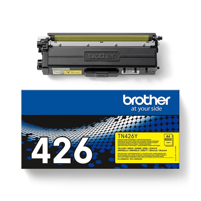 BROTHER Brother Toner TN-426 TN426 Yellow Gelb 6,5k (TN426Y)