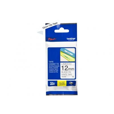 BROTHER Brother TZE-Schriftbandkassette TZESchriftbandkassette TZe-231 TZe231 White Black (TZE231)