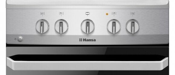 Hansa Aragaz Aragaz Hansa FCGX5202092 | 50cm, 4 arzatoare, Grill, Aprindere electrica, 67L, Clasa A, 50x60x85cm