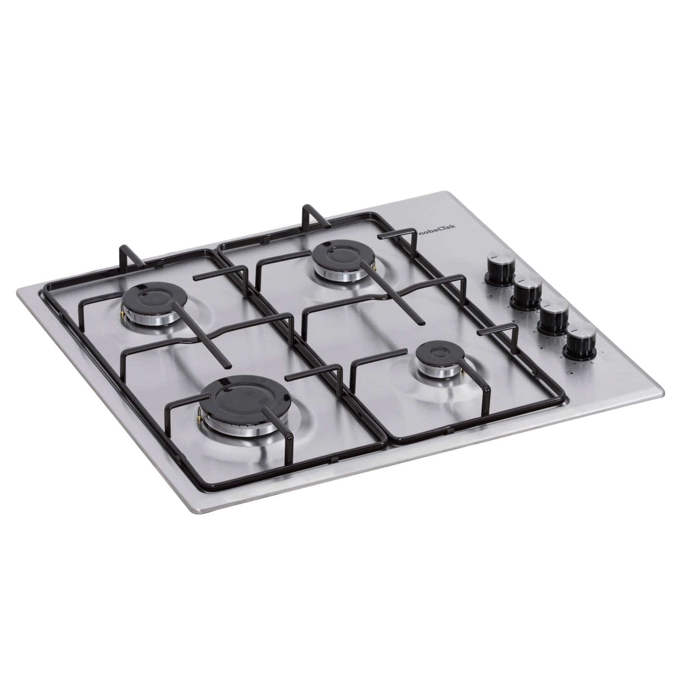 Nobeltek Plita pe gaz Plita pe gaz Nobeltek NHBG-6400IX | 4 arzatoare, inox, aprindere electrica