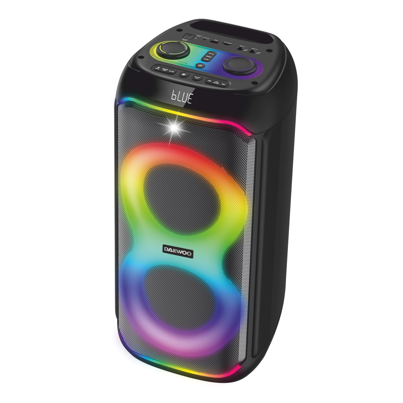 Daewoo SDA Boxa portabila Boxa Portabila Daewoo DPS60 | 60W RMS, Bluetooth, Microfon Wireless, LED, Karaoke