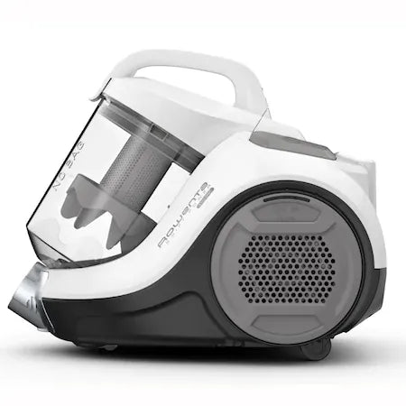 ROWENTA Aspirator fara sac Rowenta Swift Power Cyclonic RO2957EA, 750W, tehnologie ciclonica, 7.6m, motor Effitech, Animal Care, Alb/Negru