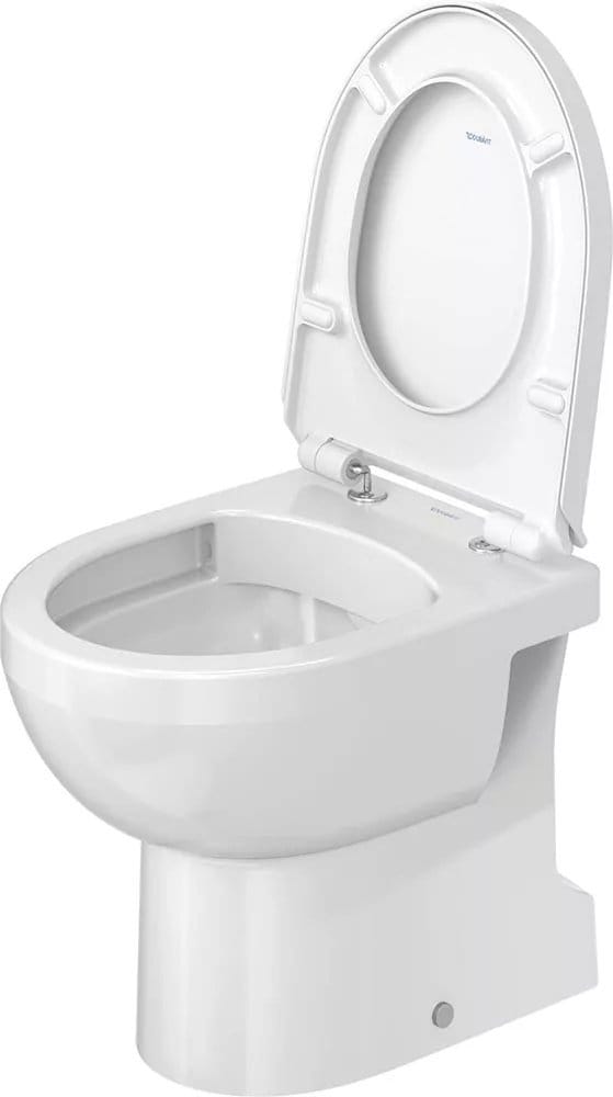 Duravit Capac WC Capac WC Duravit 0020790000 | Soft Close, Balamale Inox, Dreptunghiular, Alb