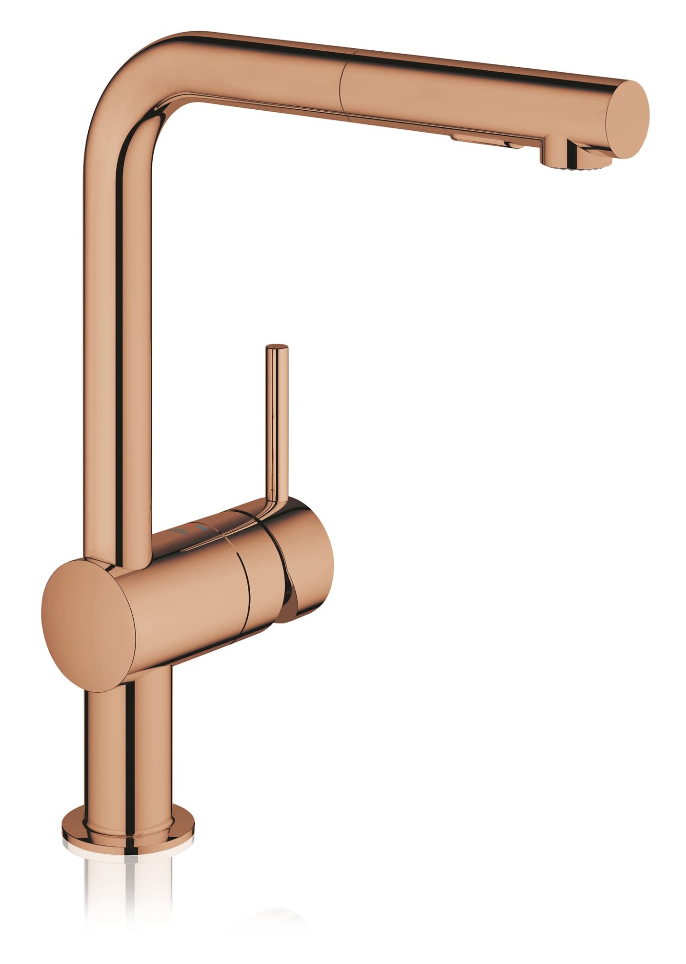 Grohe Baterie chiuveta Baterie Bucatarie Grohe 30274DA0 | Minta, Pipa Inalta, Dus Extractabil, Warm Sunset