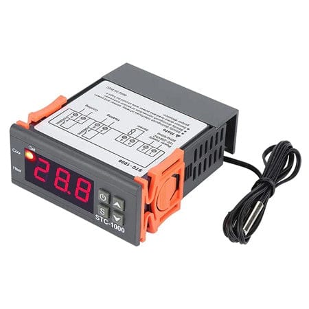 Cabletech Termostat LCD Cabletech - Termostat LCD Senzor NTC Stc-1000 230V | URZ4045