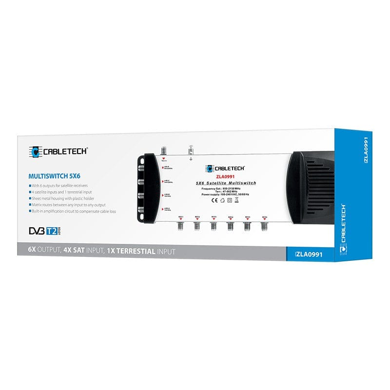 Cabletech Switch Switch Cabletech ZLA0991 | 0.62kg, 240V