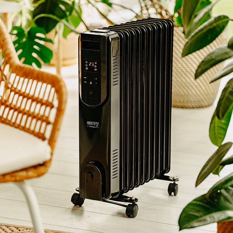 Camry Radiator Radiator Camry CR7813 | 2500W, Negru, LED