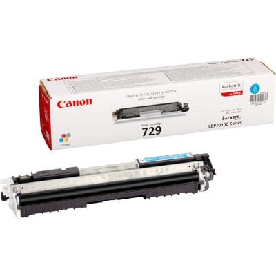Canon Toner Toner Canon 729 Cyan caca7290002 | Capacitate 1000 pagini, Compatibil LBP7010C/7018C