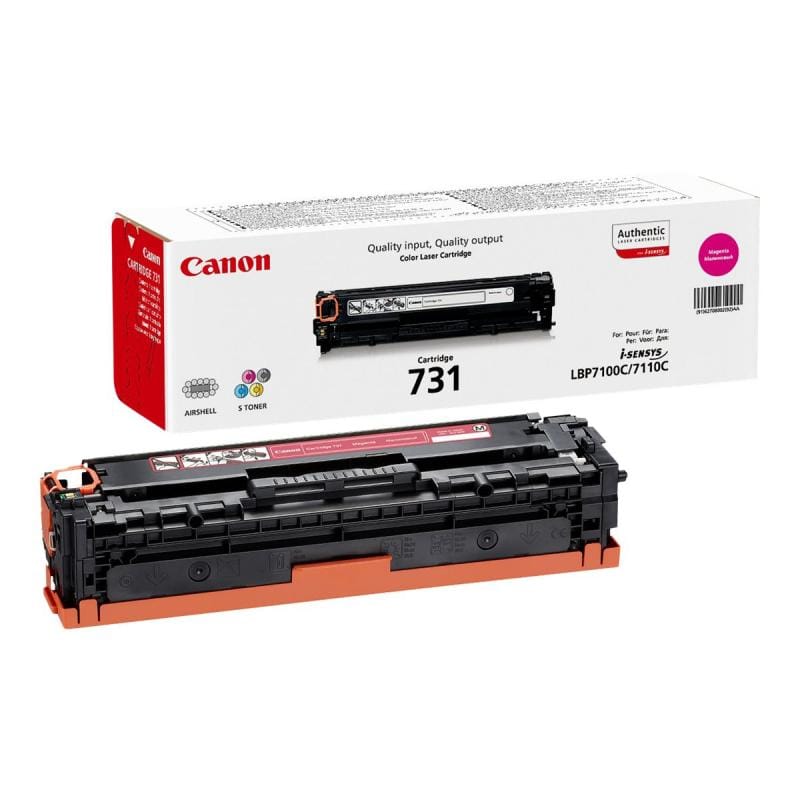 Canon Cartuș toner original Canon 731 Magenta, 6270B002, pentru imprimante Canon compatibile