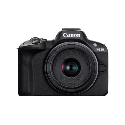 Canon Aparat foto mirrorless Aparat Foto Mirrorless Canon EOS R50 Negru + Obiectiv RF-S 18-45mm f/4.5-6.3 IS STM (5811C013)