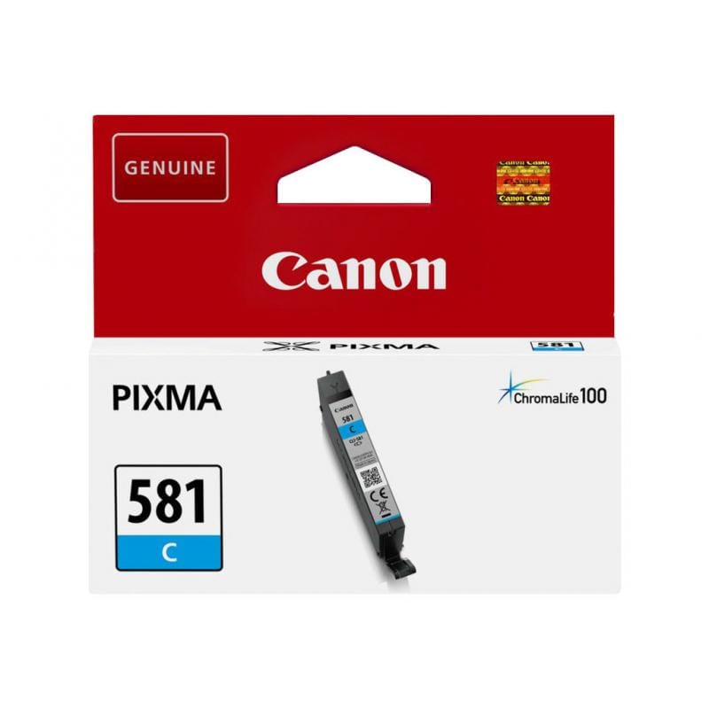 Canon Consumabile imprimanta Cartuș cerneală original Canon CLI-581 Cyan, 2103C001, pentru imprimante Canon compatibile CLI-581