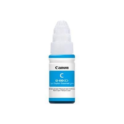 Canon Consumabile imprimanta Cerneală originală Canon GI-490 Cyan pentru MegaTank, flacon reumplere 0664C001