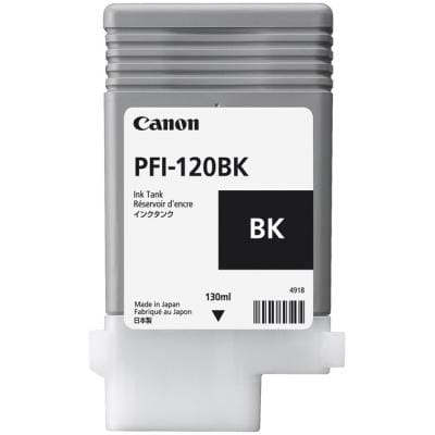 Canon Consumabile imprimanta Cartuș cerneală original Canon PFI-120 Negru (Black/Schwarz) 2885C001 pentru imprimante profesionale