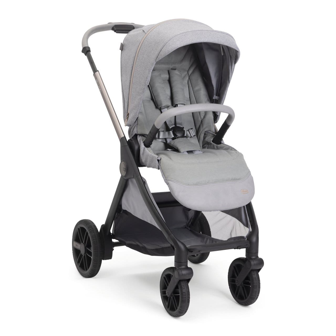Chicco Puericultură Carucior Copii Chicco Bellagio 3 in 1 8718340 | Lunar Rock, 0 Luni+, Gri Deschis