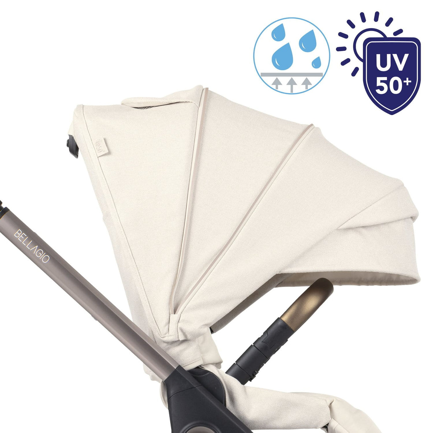 Chicco Puericultură Carucior Copii Chicco Bellagio 3 in 1 | Amber Glow, 0 luni+, Landou, Scaun Sport, Scaun Auto