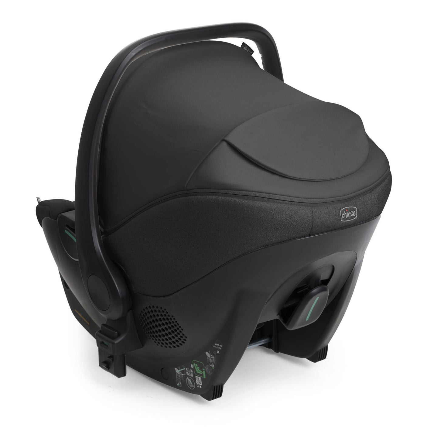 Chicco Puericultură Carucior Copii 3 in 1 Chicco Bellagio 8713645 | Black Satin, 0 luni+