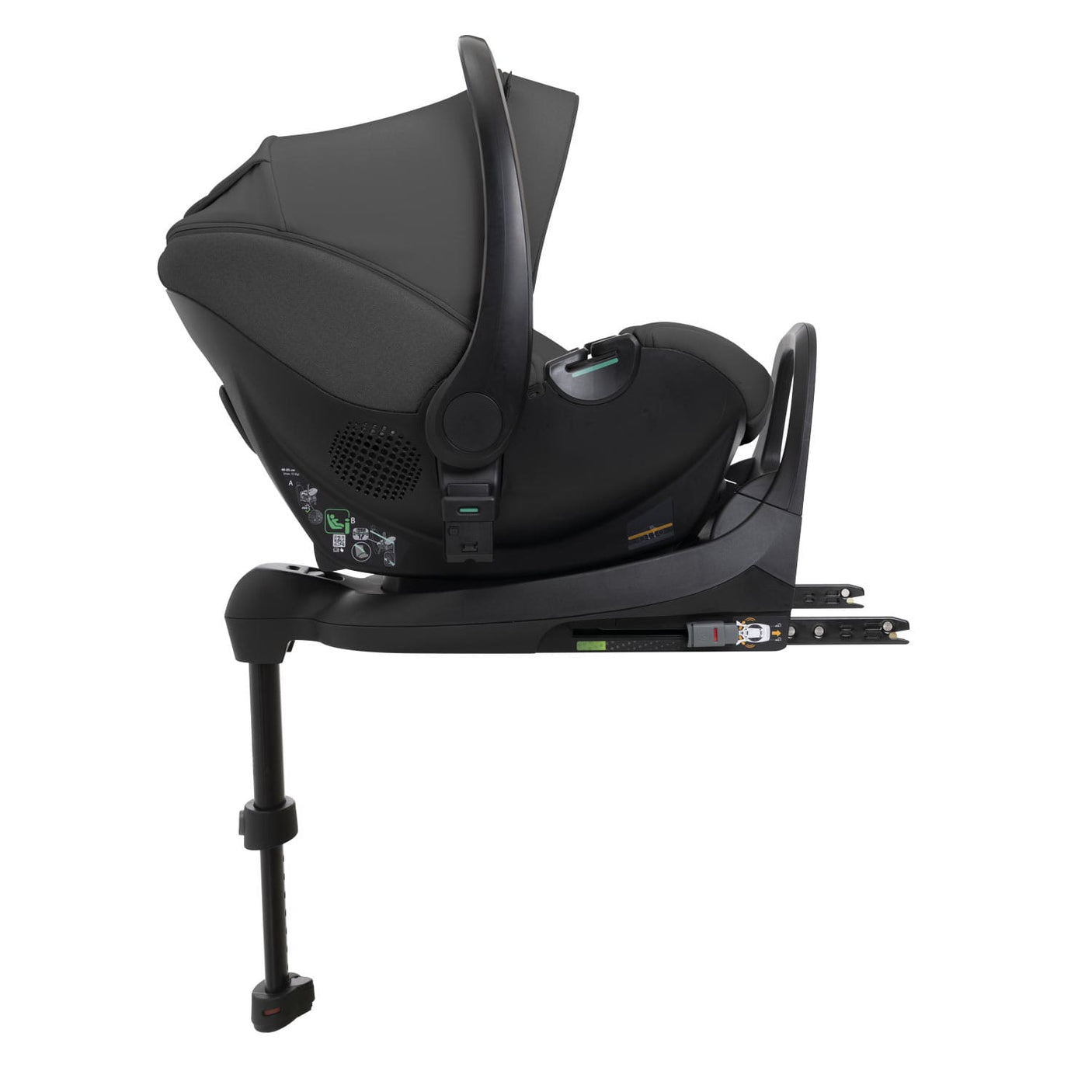 Chicco Puericultură Carucior Copii 3 in 1 Chicco Bellagio 8713645 | Black Satin, 0 luni+