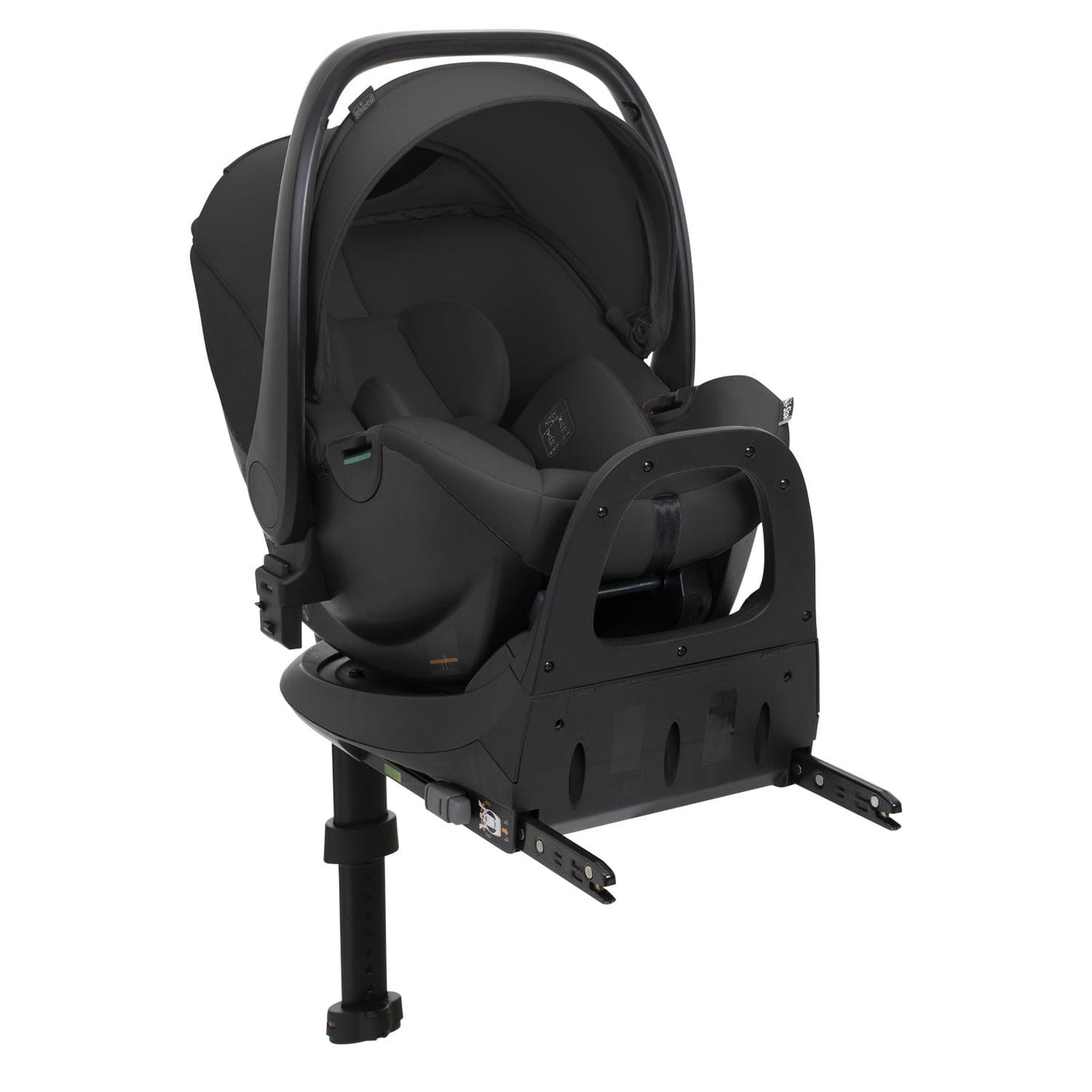 Chicco Puericultură Carucior Copii 3 in 1 Chicco Bellagio 8713645 | Black Satin, 0 luni+