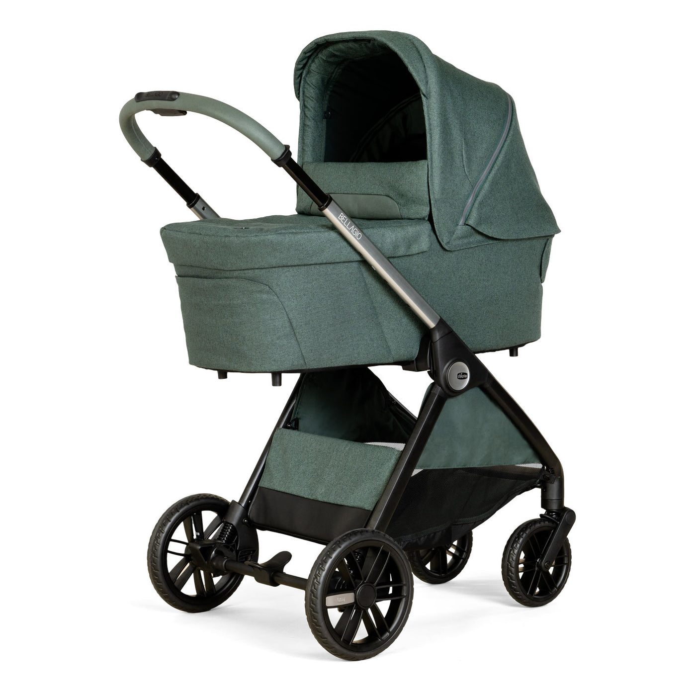 Carucior Copii 3 în 1 Chicco Bellagio, Fir Tree (verde Inchis), 0luni+
