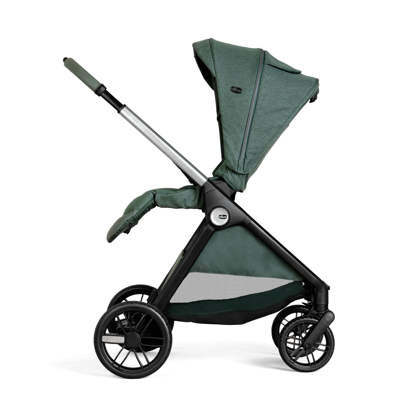 Carucior Copii 3 în 1 Chicco Bellagio, Fir Tree (verde Inchis), 0luni+