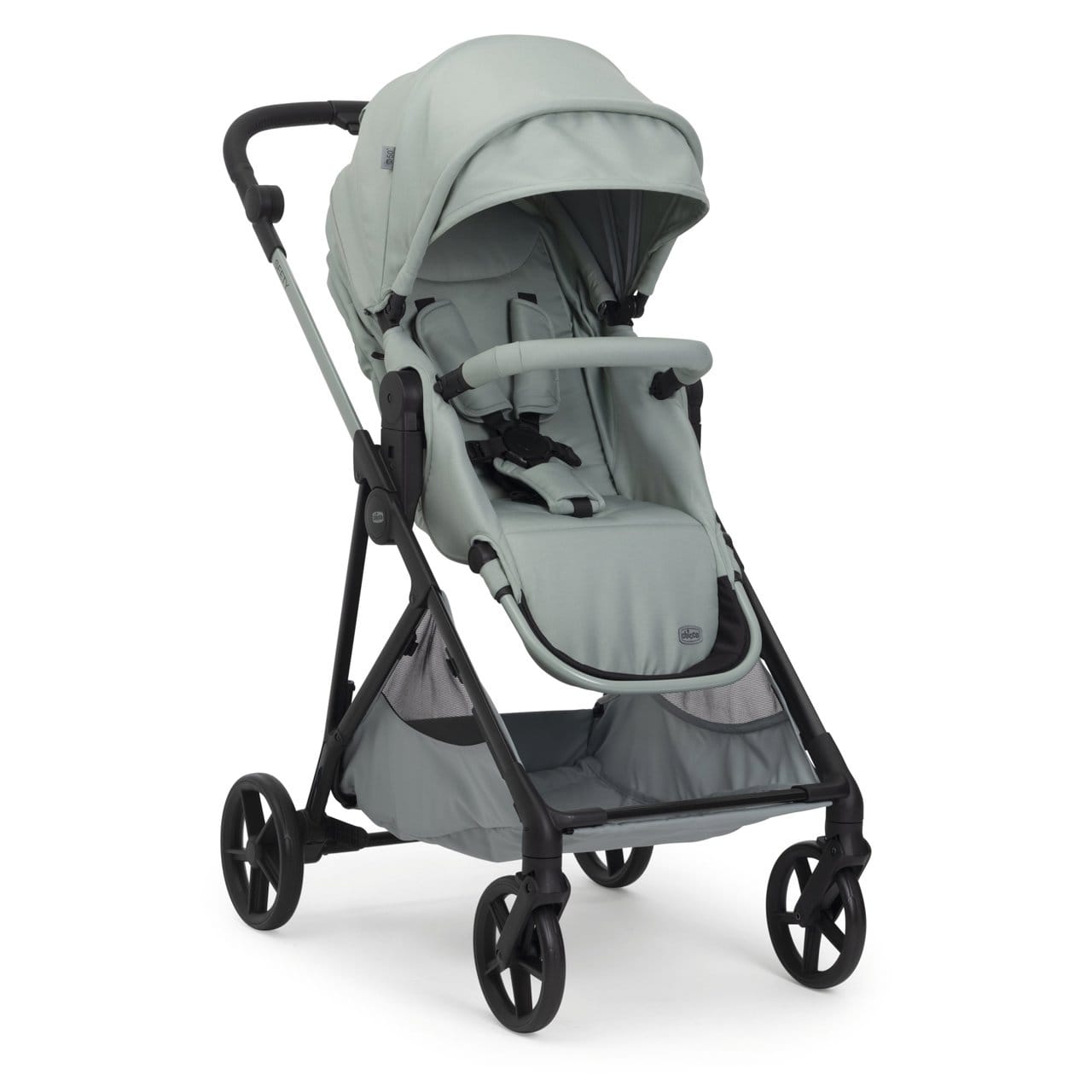 Chicco Jucării Carucior Copii Chicco Seety 3in1 8709776 | cu Scaun Auto Kory Plus I-size, Sage, 0luni+