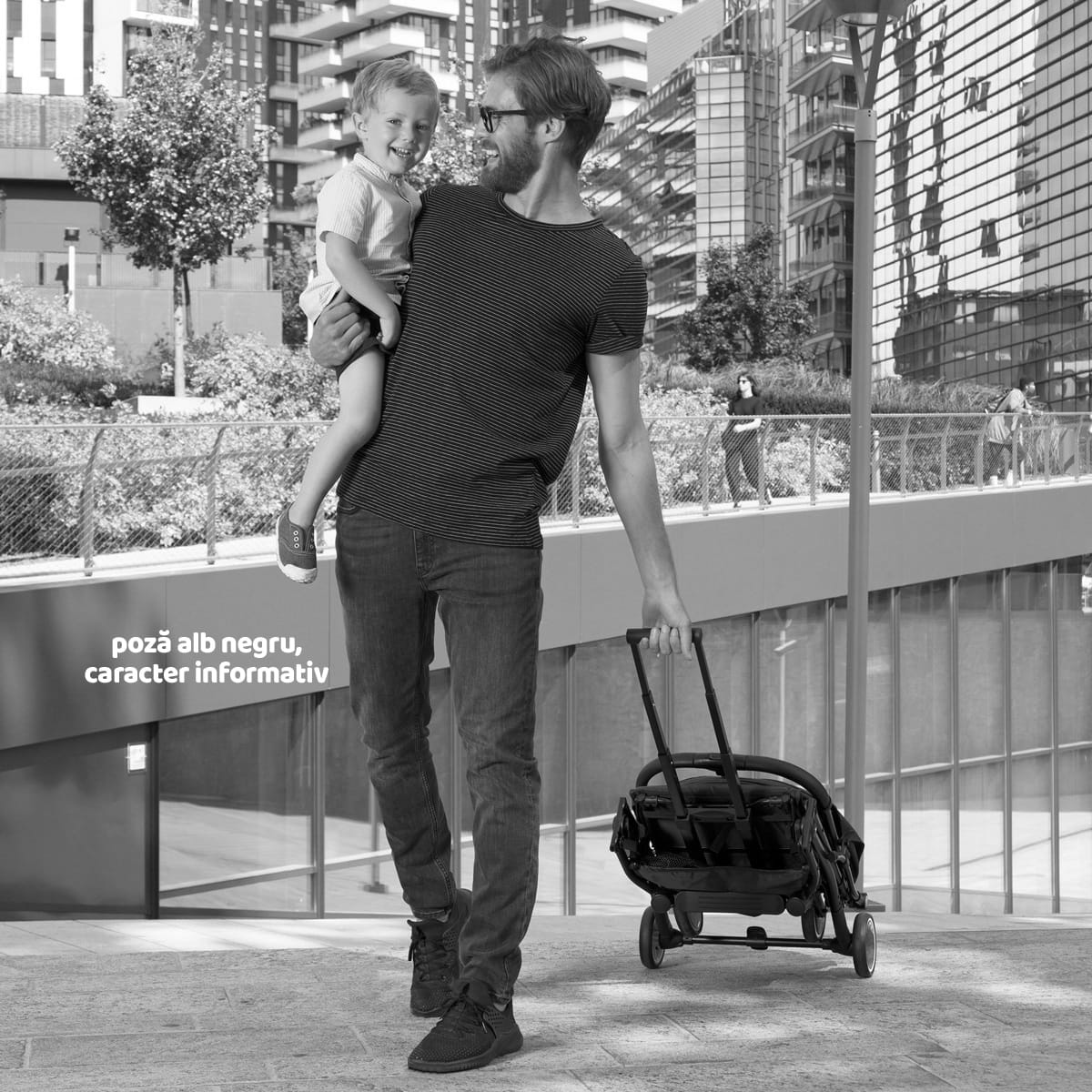 Chicco Puericultură Carucior Copii Sport Chicco Trolley Me 79865-8 | 0 Luni+, Light Grey