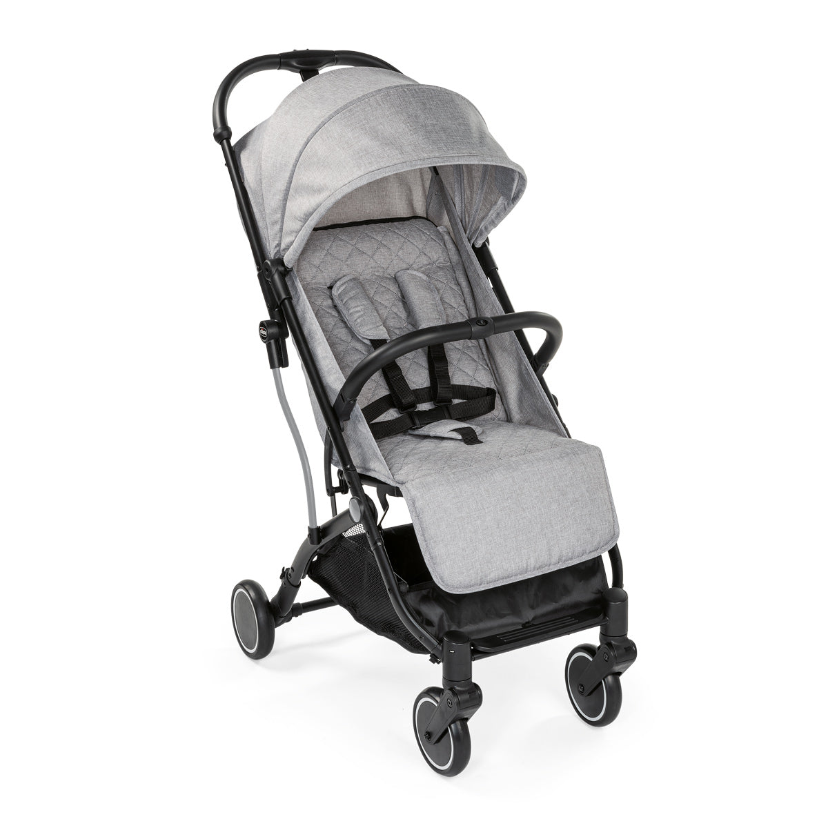 Carucior Copii Sport Chicco Trolley Me, Light Grey (gri), 0luni+