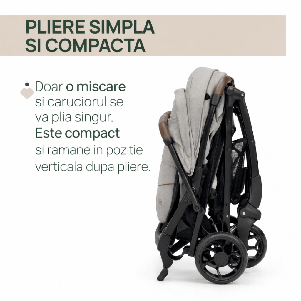 Chicco Puericultură Carucior Sport Chicco Glee 8706843-8 | Sandshell, 0 Luni+