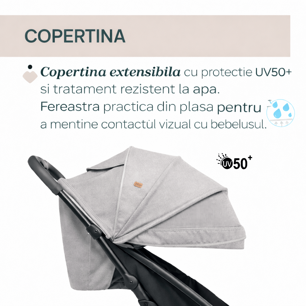 Chicco Puericultură Carucior Sport Chicco Glee 8706843-8 | Sandshell, 0 Luni+